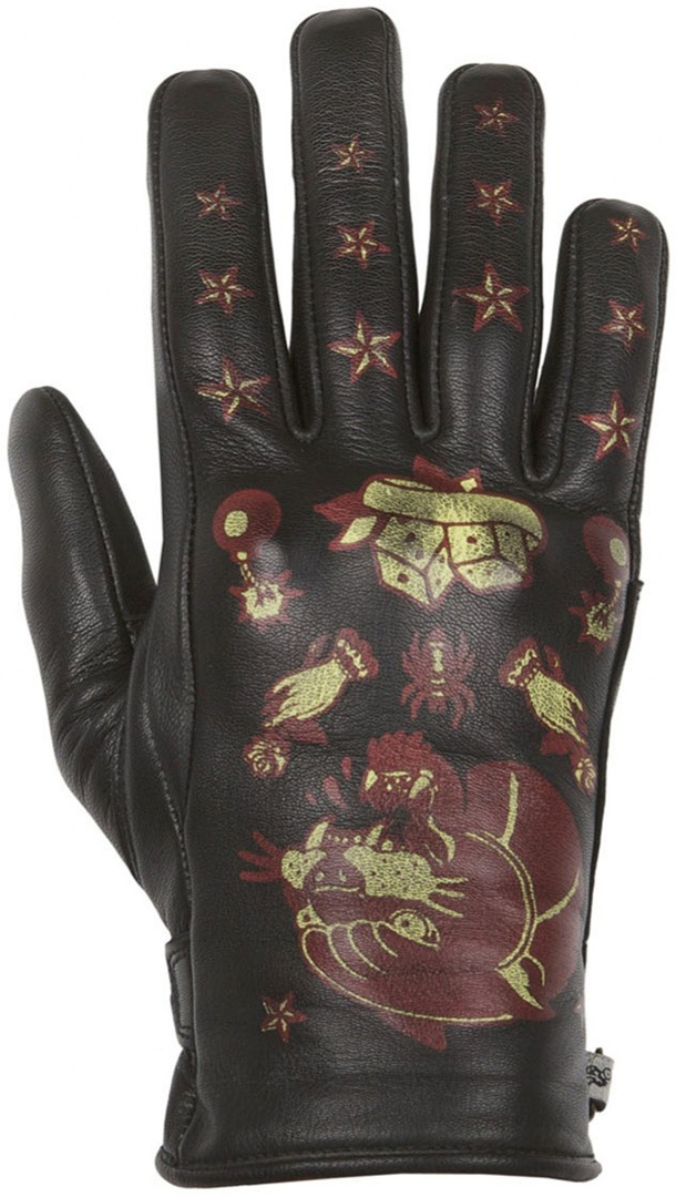 Helstons Panther Gants de moto dames Noir S