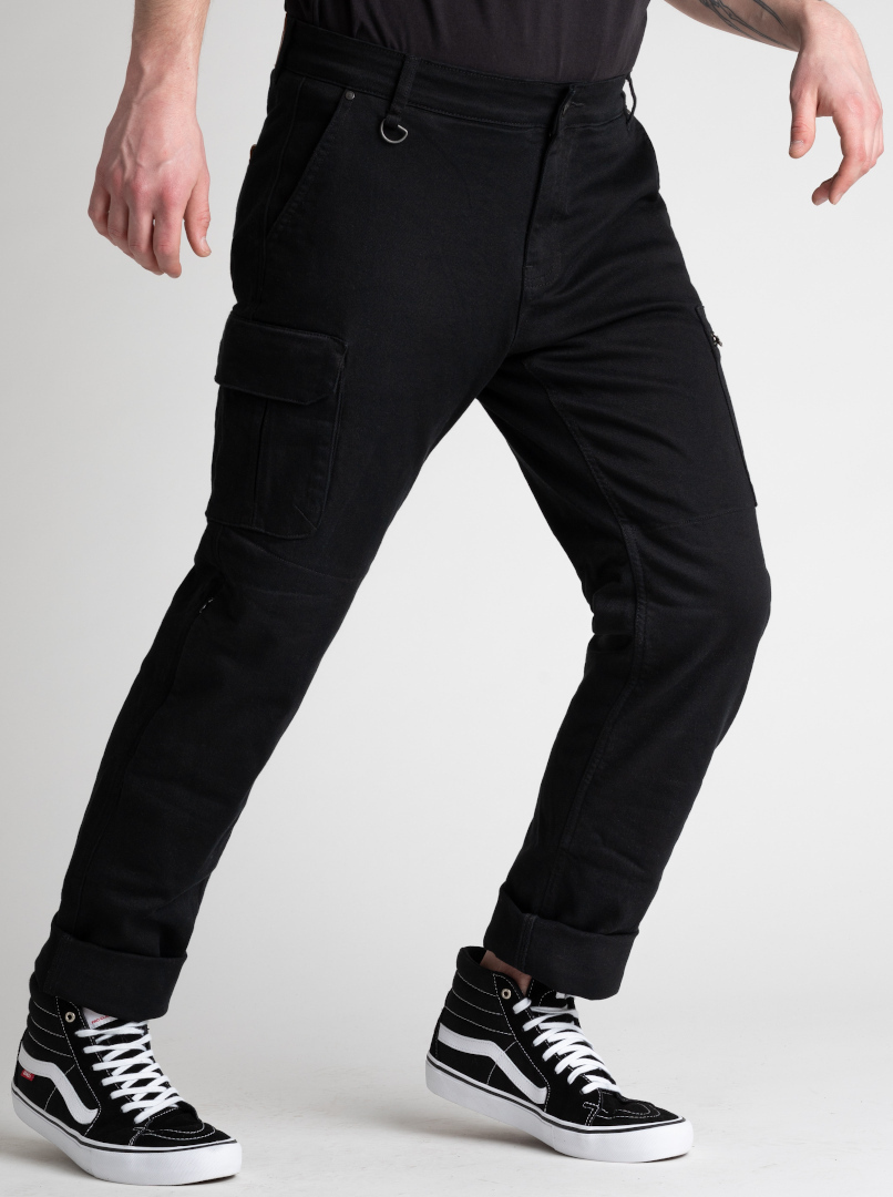 Image of Broger Alaska Jeans de moto Noir 28