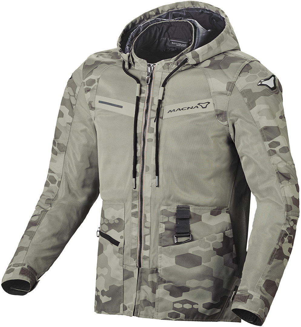 Macna Chinook Veste textile de moto Multicolore XS
