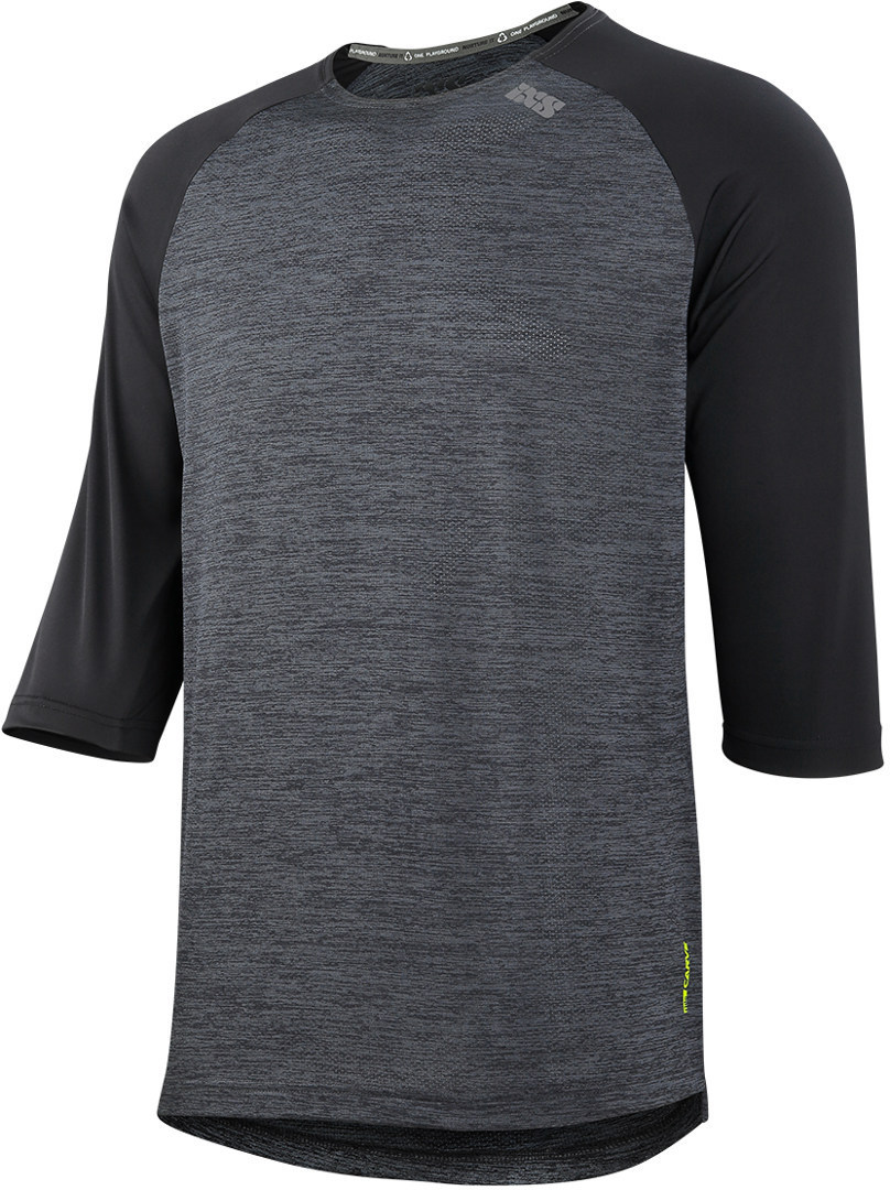 IXS Carve X 3/4 Maillot de vélo Noir Gris S