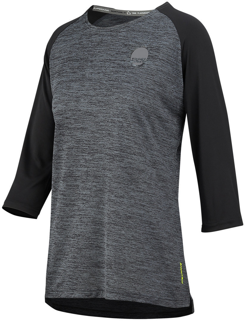 IXS Carve X Maillot de vélo de dames Noir Gris 34
