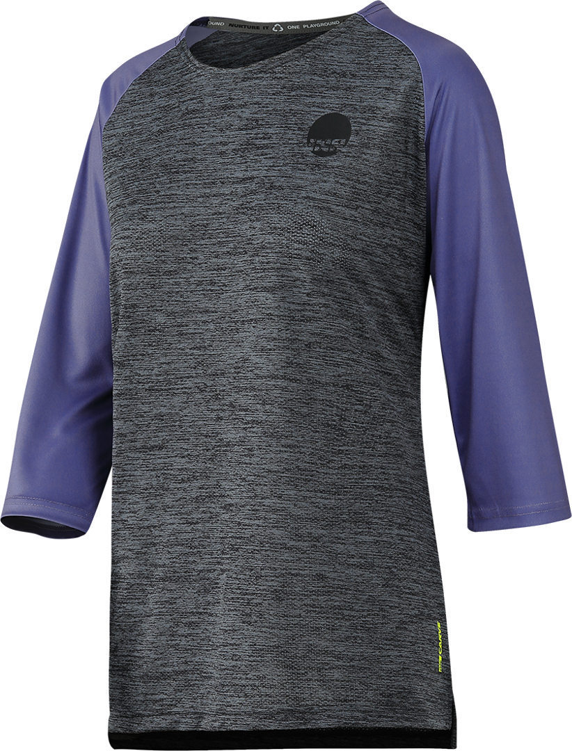 IXS Carve X Maillot de vélo de dames Gris Pourpre 34