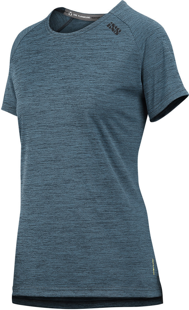 IXS Flow X Maillot de vélo de dames Bleu 34