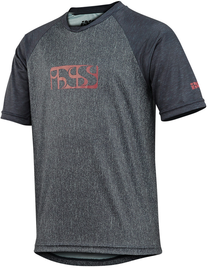 IXS Flow Maillot de vélo d’enfants Gris S