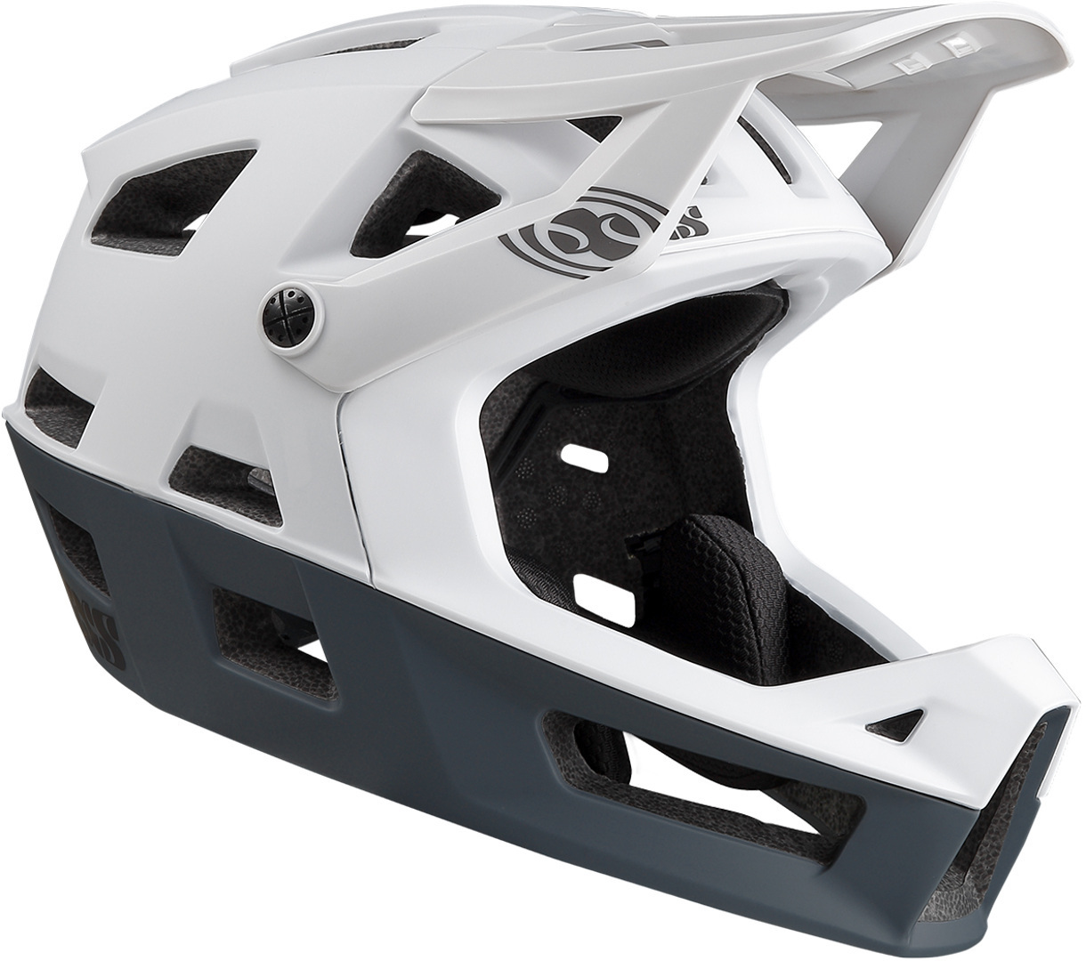 IXS Trigger FF Casque de descente Blanc S M