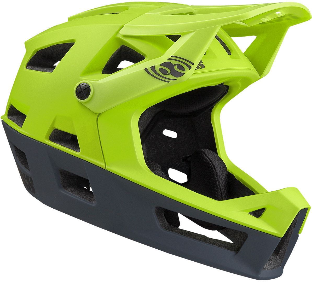IXS Trigger FF Casque de descente Vert S M