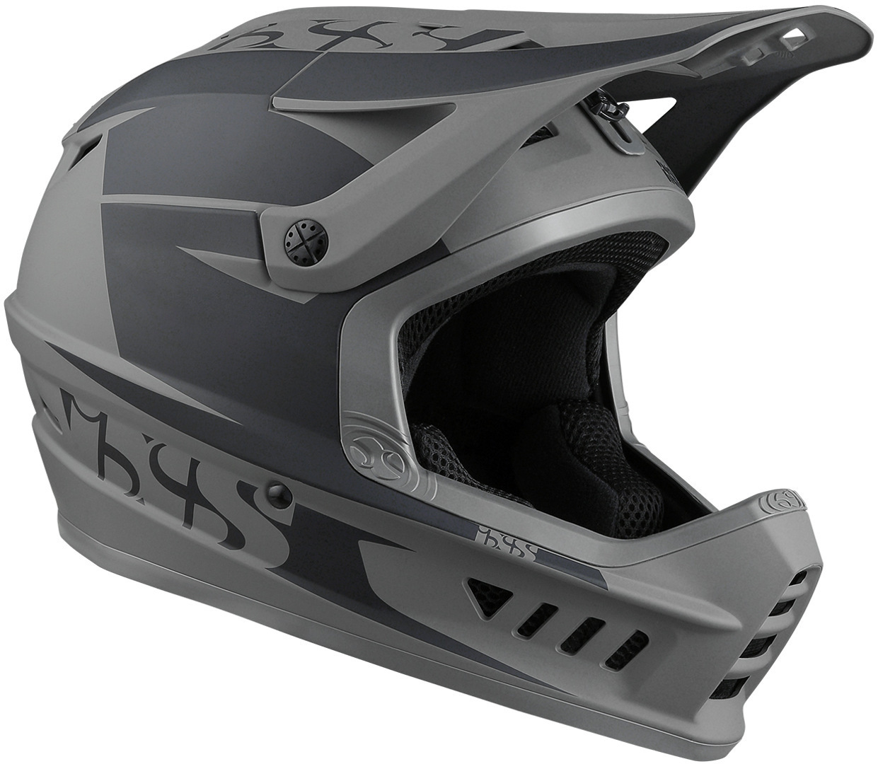 IXS XACT Evo Casque de descente Noir Gris XS