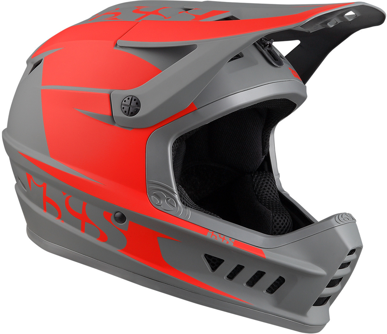 IXS XACT Evo Casque de descente Gris Argent XS