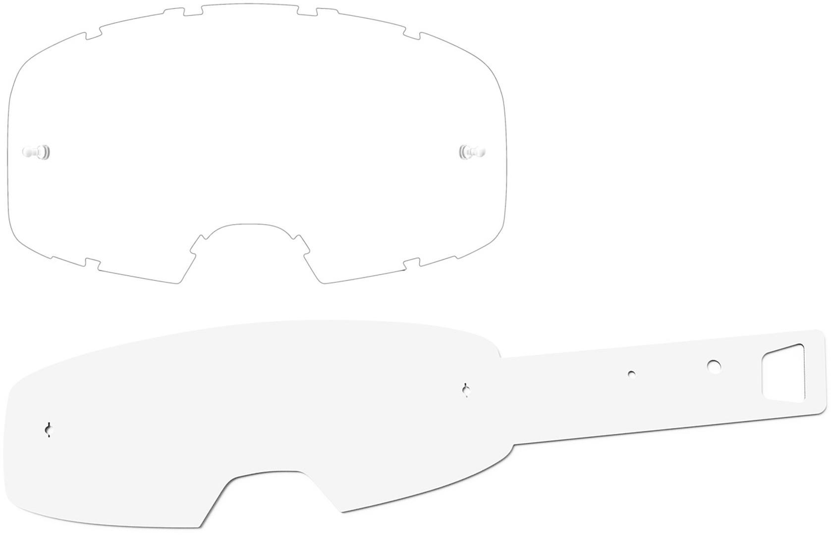IXS Tear-Off Kit transparent