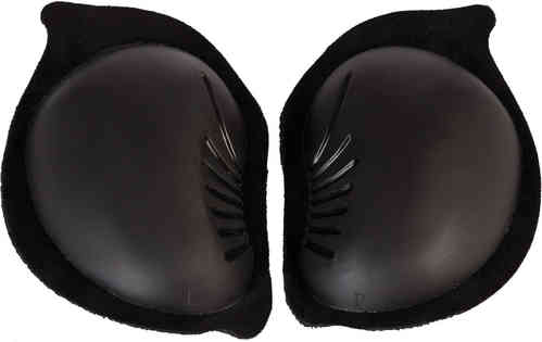 Zandona Loop Velcro Deslizadores de rodilla Negro un tamaño