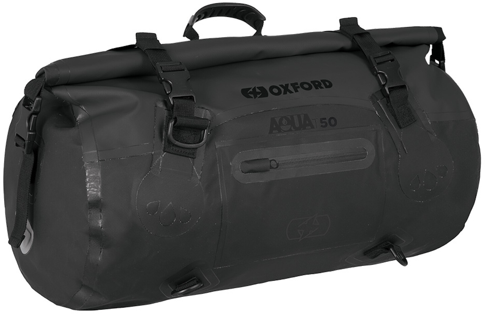 Oxford AQUA T-50 Sac de rouleau Noir 41-50l