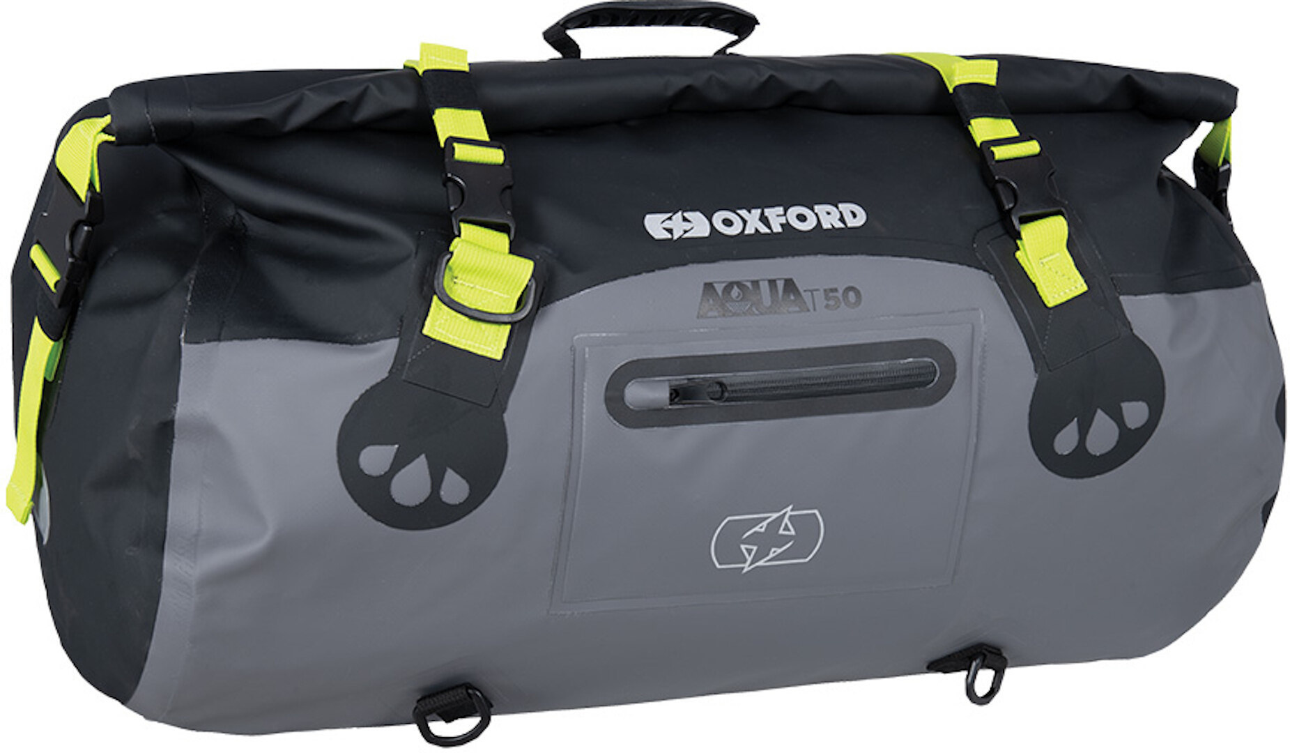 Image of Oxford AQUA T-50 Sac de rouleau Noir Gris 41-50l