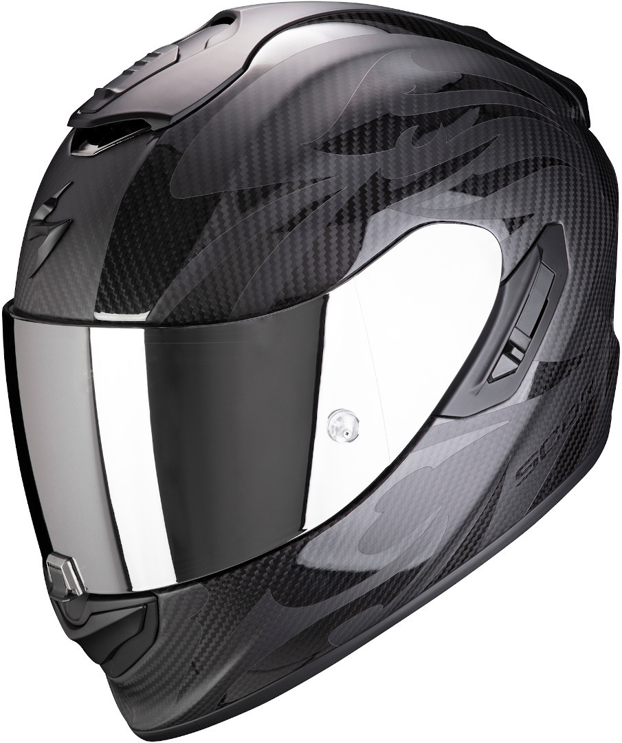 Image of Casque Scorpion Exo EXO-1400 - CARBON AIR - OBSCURA