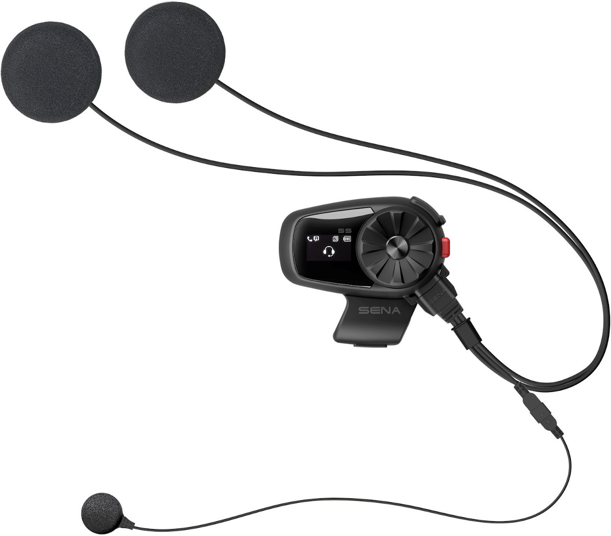 Sena 5S Bluetooth Système de communication Unique Pack Noir unique taille