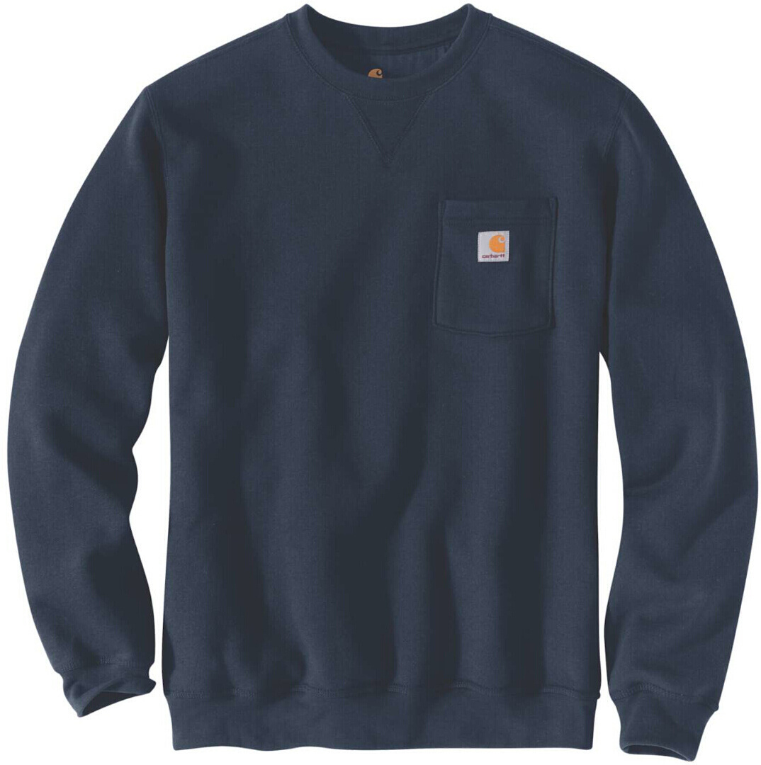 Carhartt Crewneck Pocket Sweatshirt Bleu S
