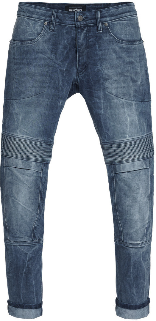 Image of Pando Moto Karl Jeans de moto Bleu 28