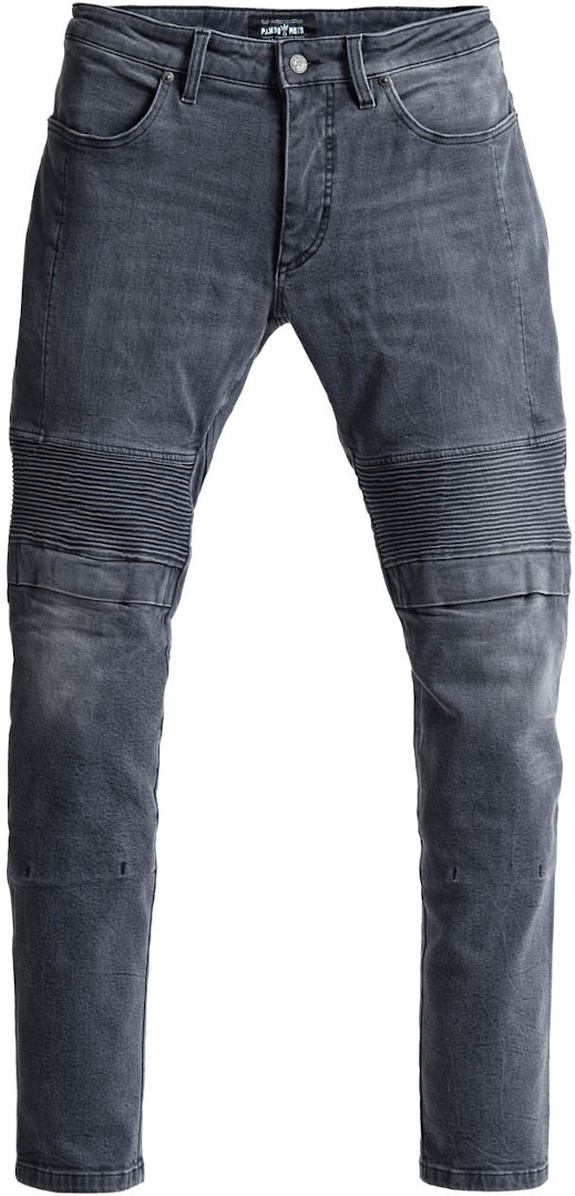 Image of Pando Moto Karl Lead Jeans de moto Gris 27