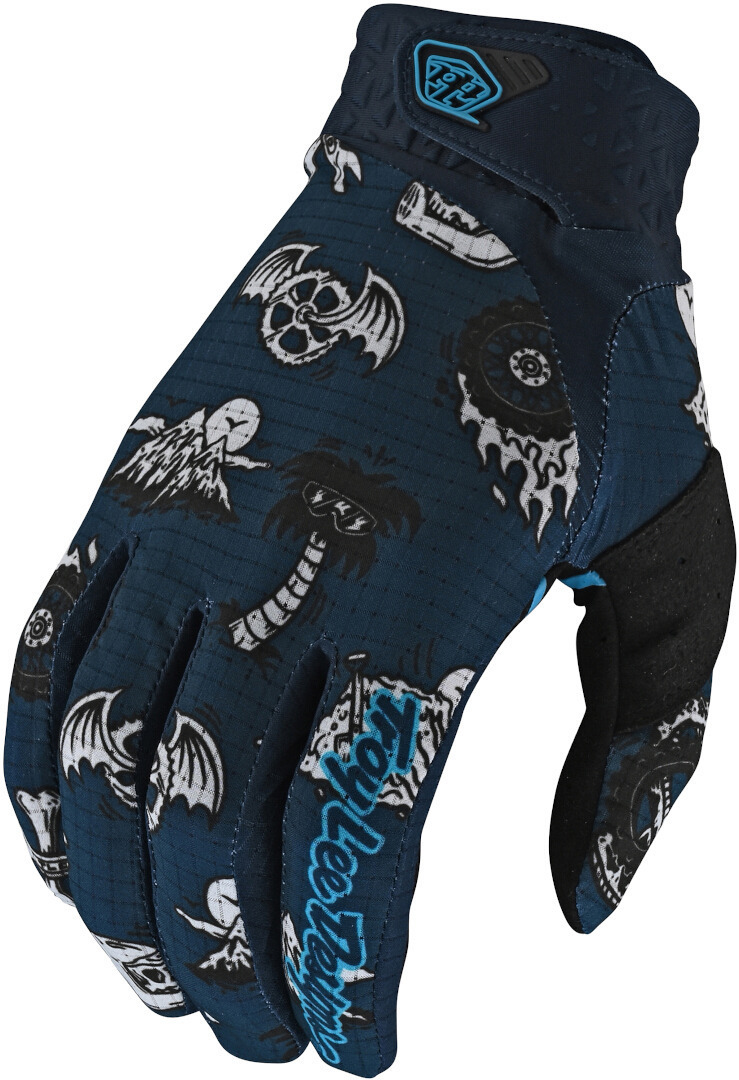 Image of Troy Lee Designs Air Elemental Gants de Motocross Bleu L