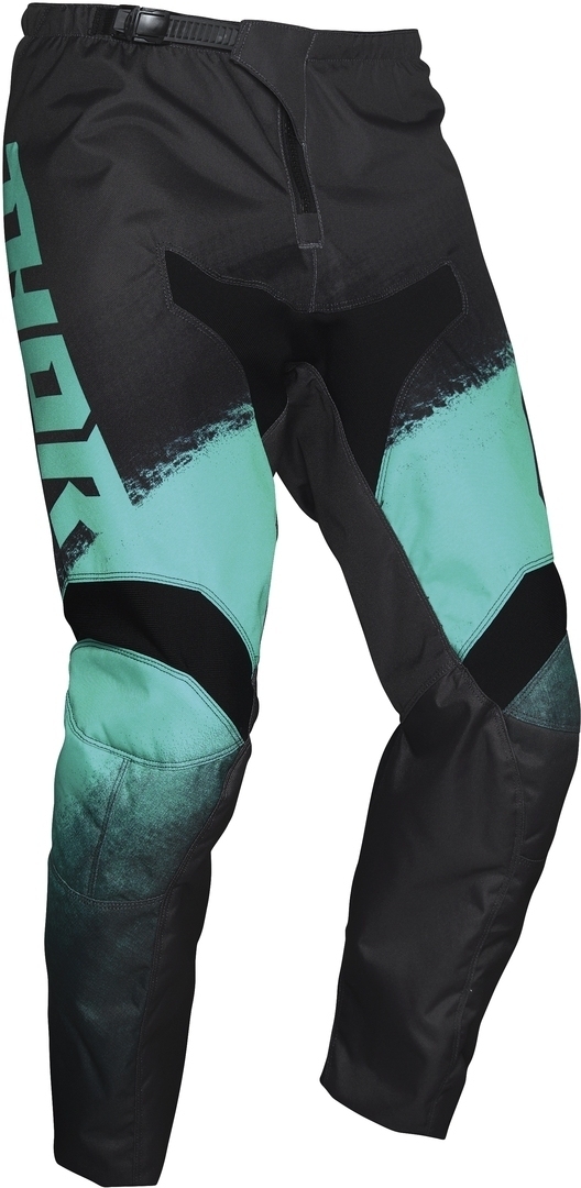 Thor Sector Vapor Pantalon motocross pour les jeunes Gris Vert XS
