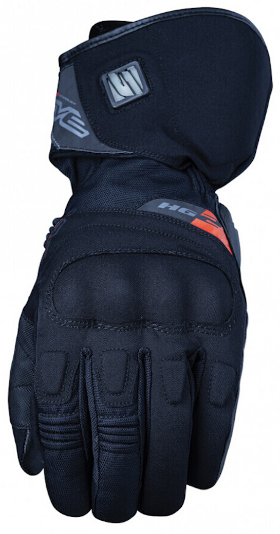 Five HG2 Gants de moto chauffants Noir S