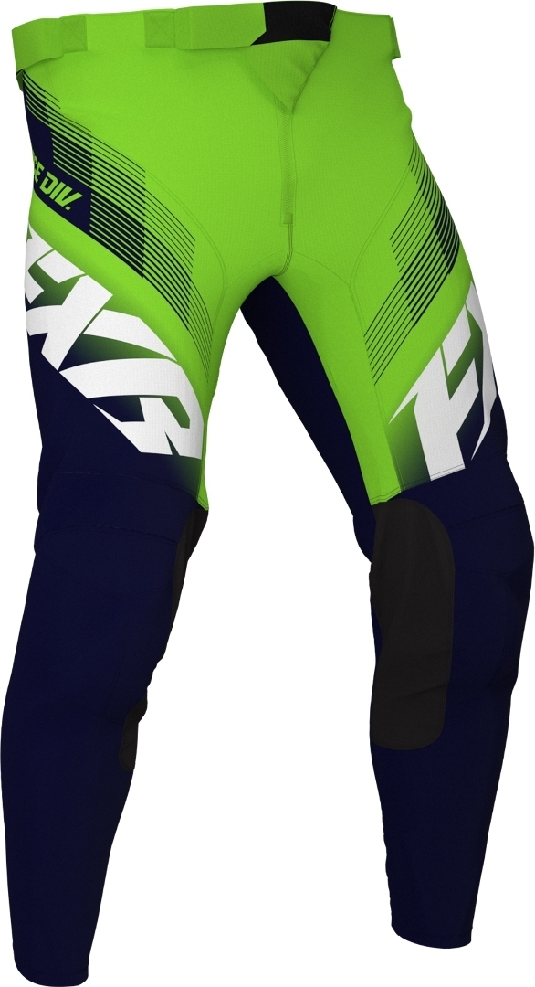 FXR Clutch MX Gear Pantalon Motocross Vert Bleu 28