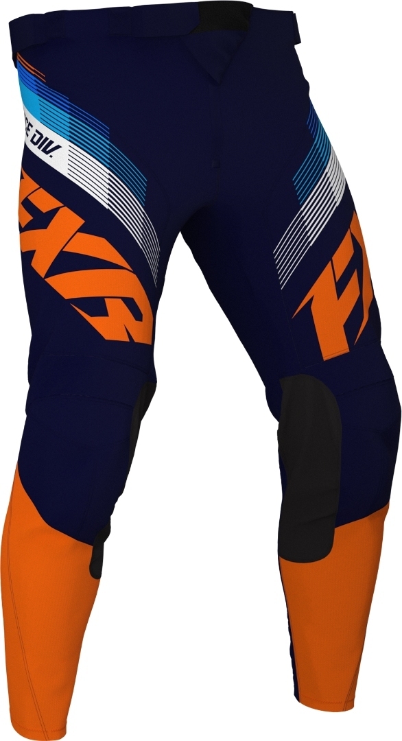 FXR Clutch MX Gear Pantalon Motocross Bleu Orange 28