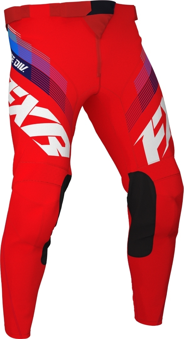 FXR Clutch MX Gear Pantalon Motocross Blanc Rouge 28