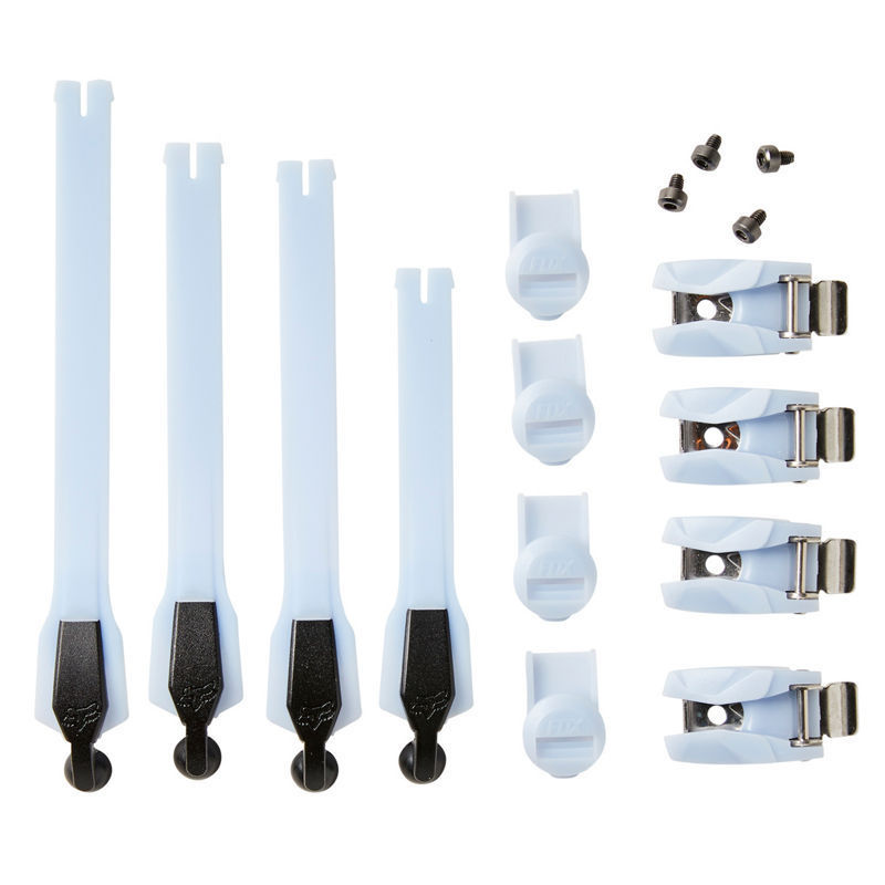 Fox Instinct Ensemble de fermeture de Motocross Gris unique taille