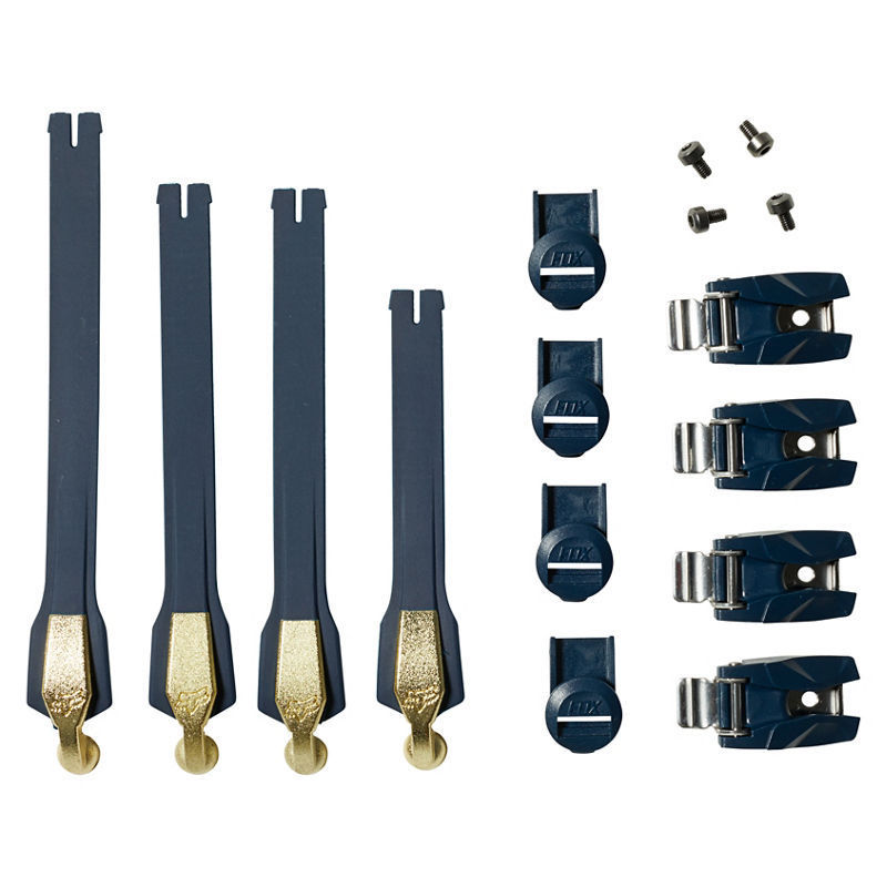 Fox Instinct Ensemble de fermeture de Motocross Bleu unique taille