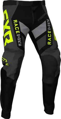 FXR Podium Off-Road MX Gear Pantalones de Motocross Negro Gris 28
