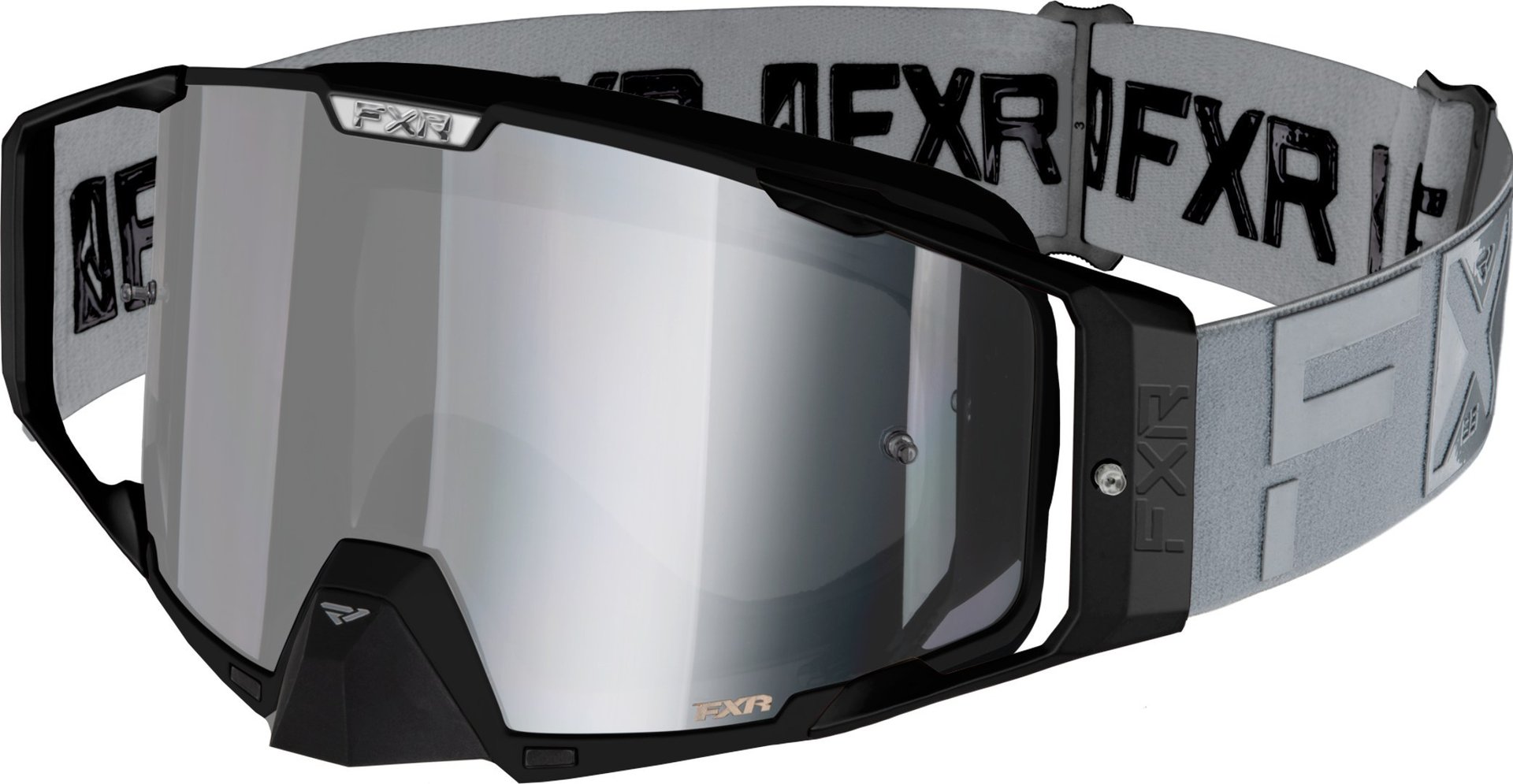 FXR Pilot MX Gear Lunettes de motocross Noir Gris unique taille