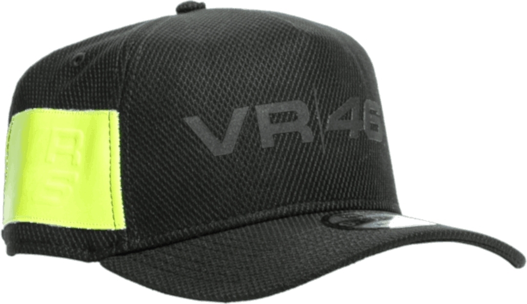 Dainese VR46 9Forty Cap Noir Jaune unique taille