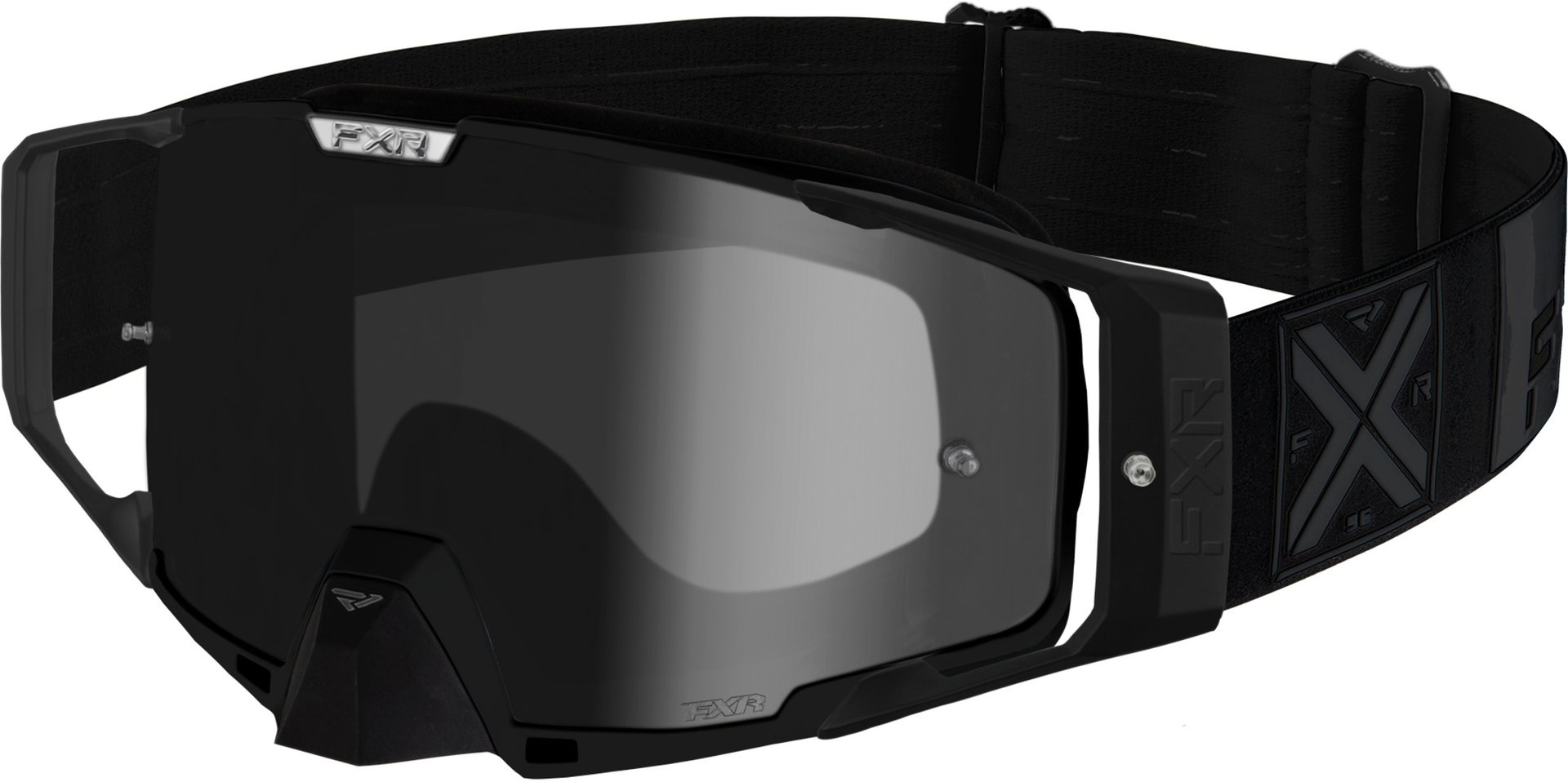 FXR Combat MX Gear Lunettes de motocross Noir unique taille
