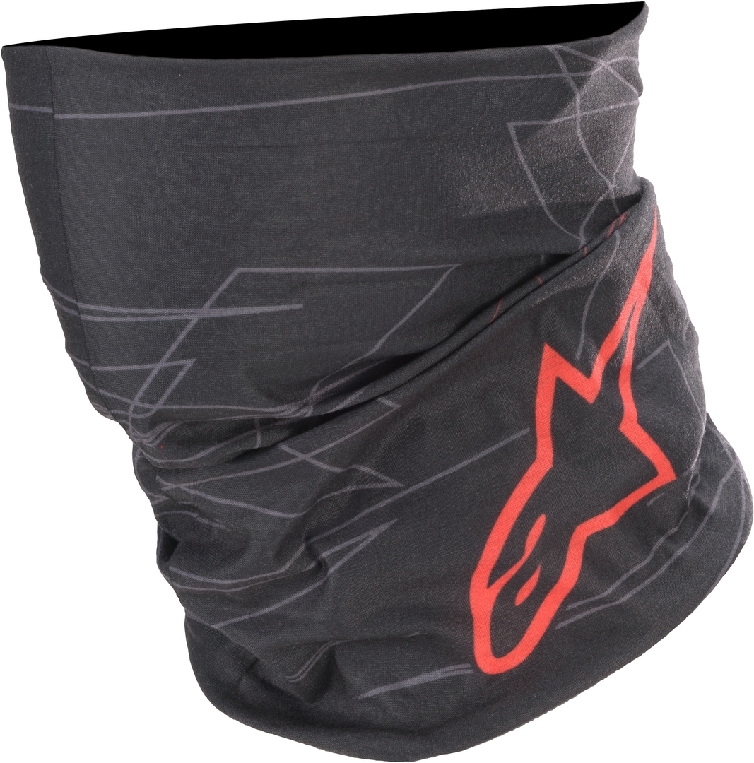 Alpinestars MM93 Pattern Couvre-chefs multifonctionnels Noir Rouge unique taille