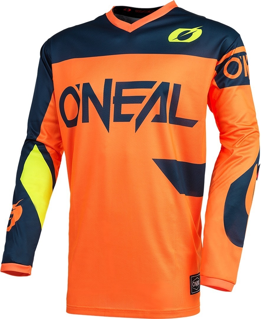 Oneal Element Racewear Maillot motocross Bleu Orange S