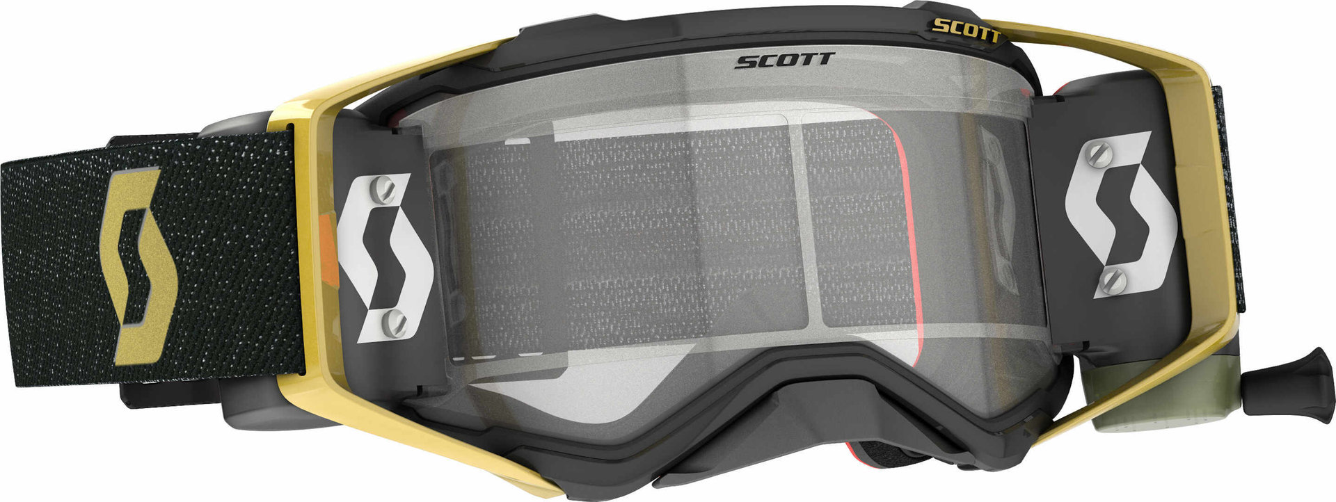 Scott Prospect WFS Lunettes de Motocross noir/or Noir Brun unique taille