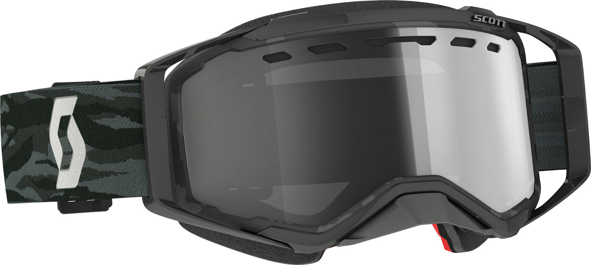 Scott Prospect Enduro LS camo grey Motocross Goggles lunettes de Mo... Gris unique taille