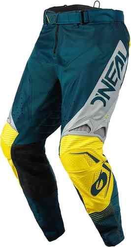 Oneal Hardwear Surge Pantalones de Motocross Gris Azul 28