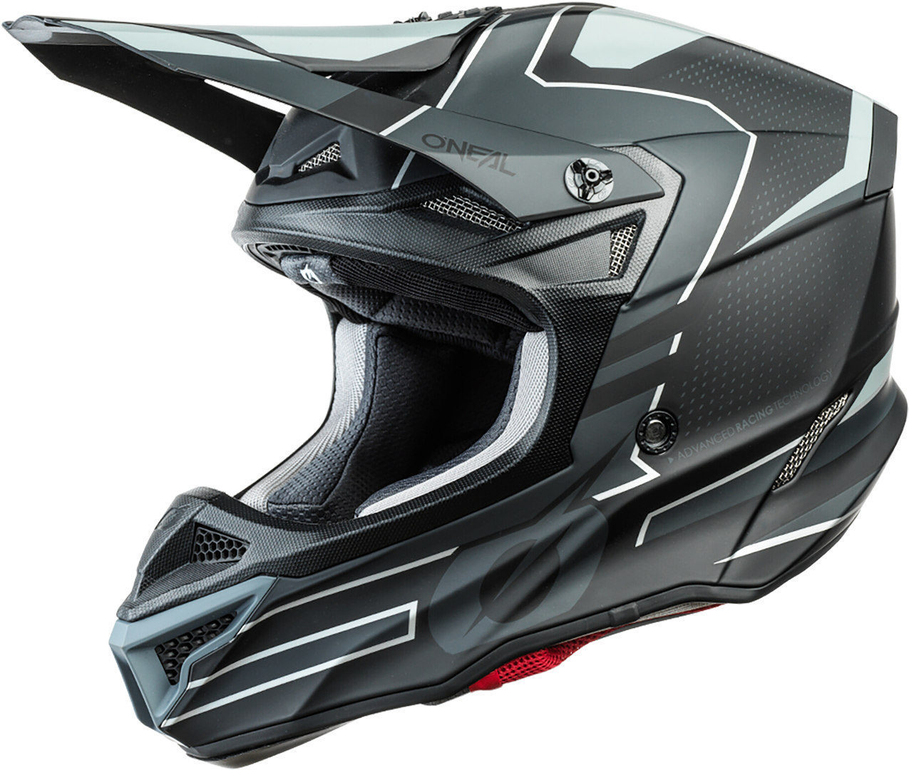 Image of Casque cross O'Neal 5 SERIES - SLEEK - BLACK GRAY MATT 2021