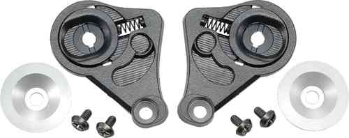 Shoei CPB-1 Glamster Conjunto de mecanismos de visera Negro un tamaño