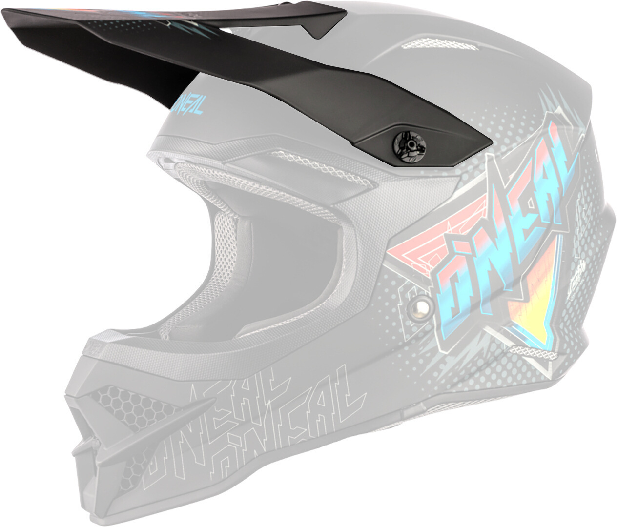 Oneal 3Series Speedmetal Pic casque Noir unique taille