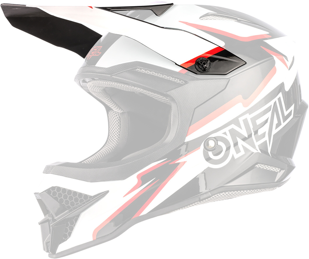 Oneal 3Series Voltage Pic casque Noir Blanc unique taille