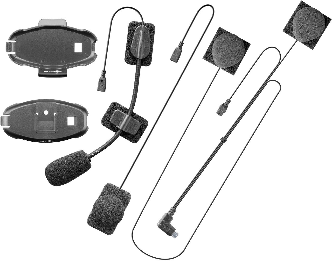 Interphone Active / Connect Kit audio universel Noir unique taille