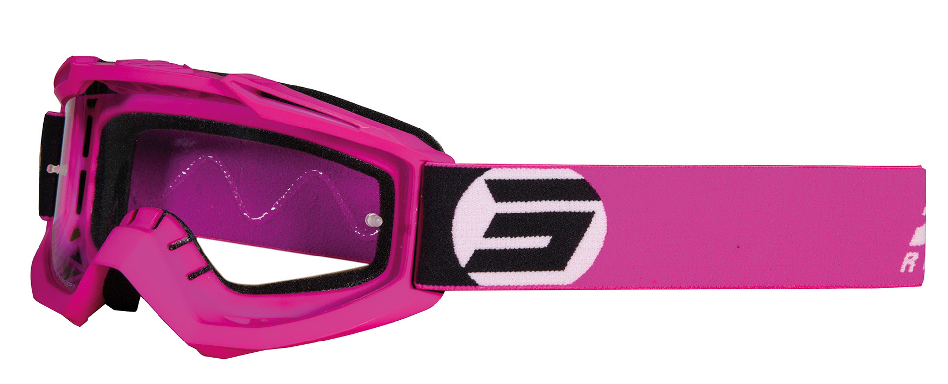 Shot Assault Symbol Lunettes de motocross Rose unique taille