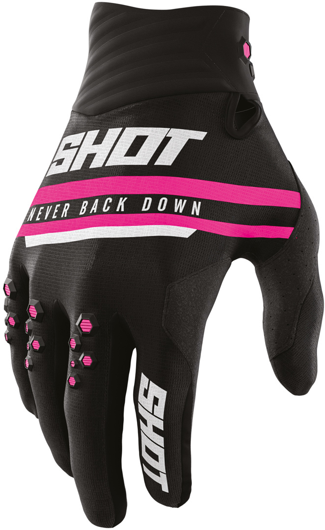 Shot Contact Shining Gants de Motocross Rose M L