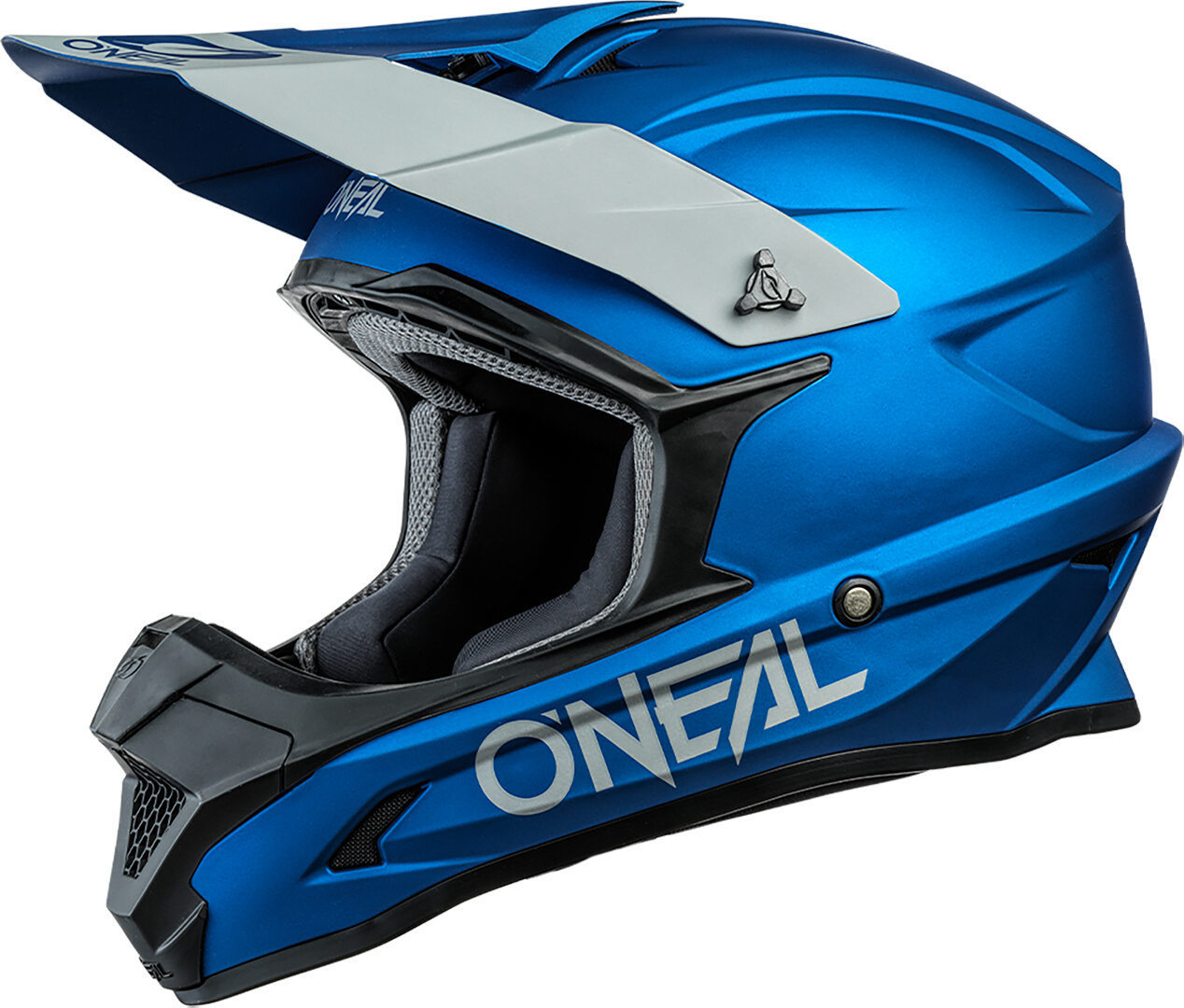 Image of Casque cross O'Neal 1 SERIES - SOLID - BLUE MATT 2023