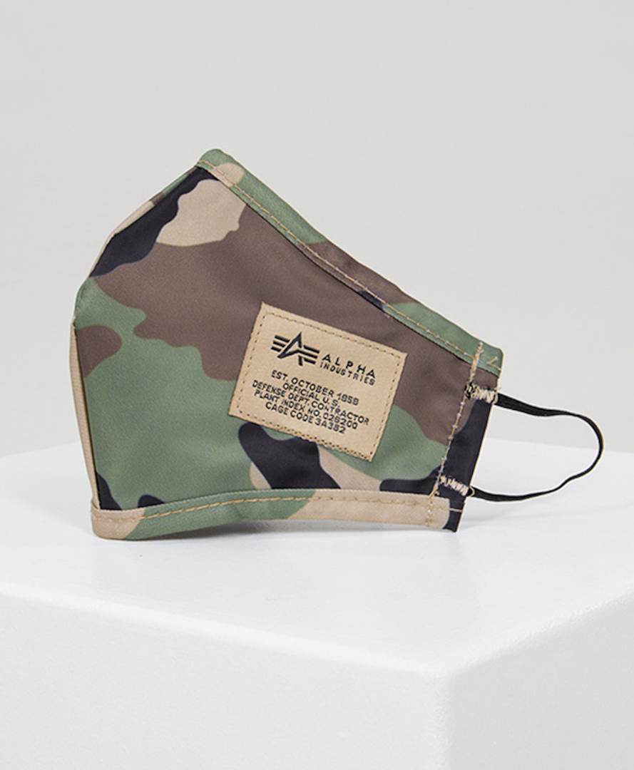 Alpha Industries Tactical Masque facial Multicolore unique taille