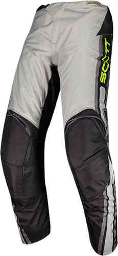 Scott 350 Race Pantalones de Motocross para niños Gris Amarillo 26