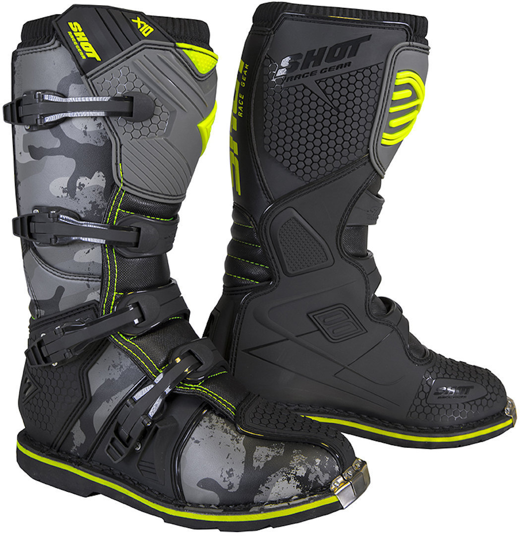 Image of Bottes cross Shot X10 2.0 - CAMO 2021