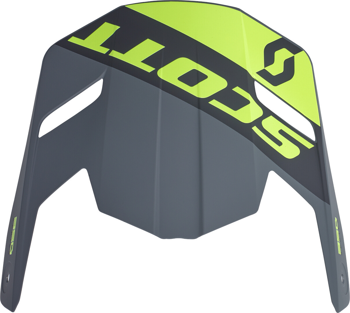 Scott 350 Evo Plus Dash ECE Pic casque Gris Jaune XS M